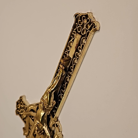 Vintage IHS Holy Cross Spiritual Crucifix - Picture 6 of 14